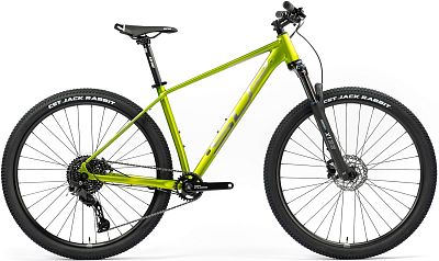 Превью  Велосипед SUPERIOR XC 879 Matte Lime Metallic/Chrome Silver (2025)